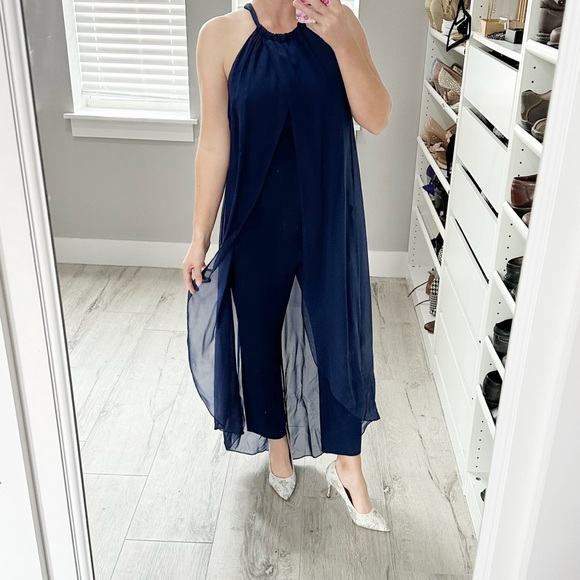 Trina Turk Caped Jumpsuit - Picture 3 of 10